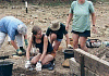 Tina and Sandra on site